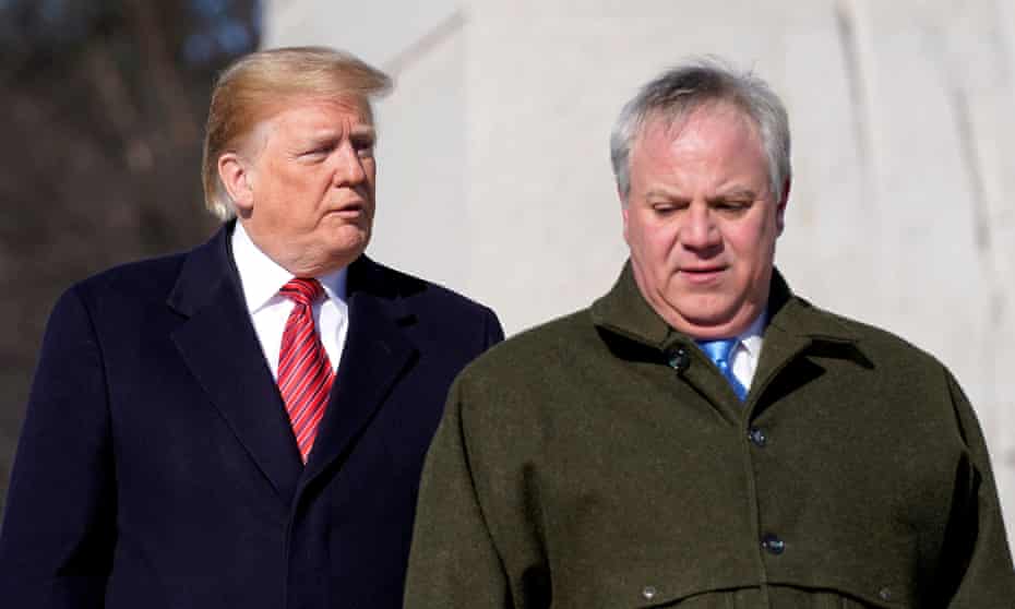 David Bernhardt, seen in January, formerly worked for the lobbying firm Brownstein Hyatt, which has promoted the project.
