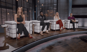 The judging panel on Planet of the Apps: Jessica Alba, will.i.am, Gwyneth Paltrow and Gary Vaynerchuk.