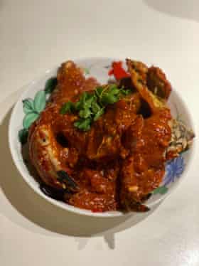 Leong Yee Soo’s version is fried in lard, and uses eight tablespoons of ketchup.