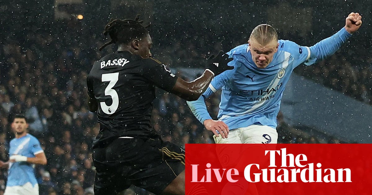 Manchester City v Fulham, Aston Villa v Brighton and more: Premier League – live