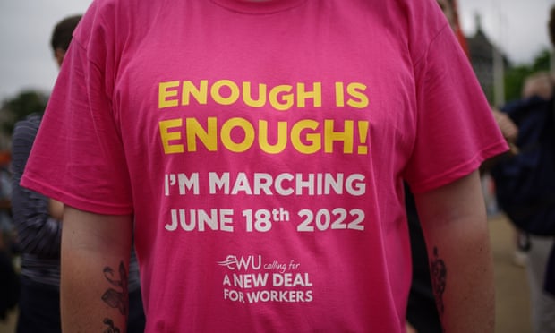 T-shirt saying enough is enough