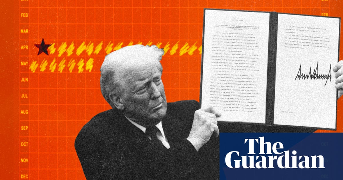 Gone in 40 days: how Trump's liberation day' tariff assault unraveled