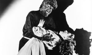 Lon Chaney Jr in The Wolf Man