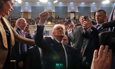 Trump softens tone on Zelenskyy but repeats threat to take over Greenland | Donald Trump | The Guardian