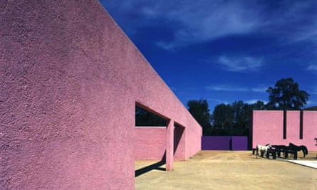 Big Pink: Mexican architects imagine Trump's wall as Luis Barragán ...