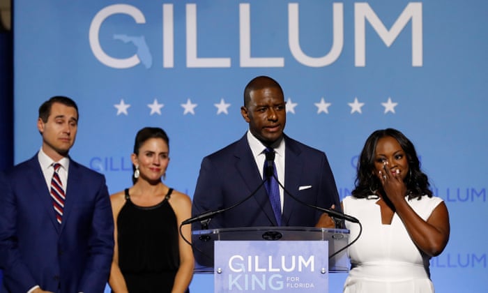 photo Andrew Gillum Wife Photos tears as andrew gillum fails in bid to