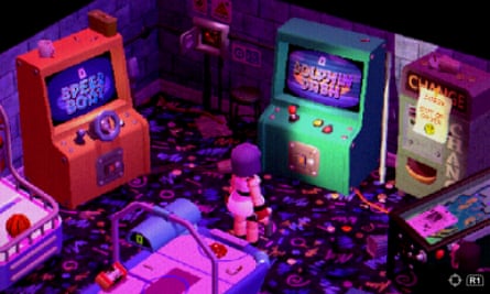 An arcade in Crow Country