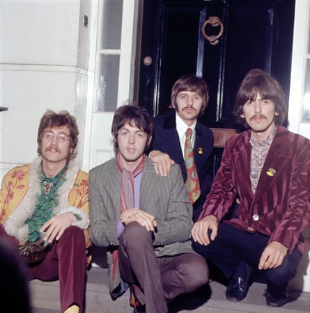 L-r: John Lennon, Paul McCartney, Ringo Starr and George Harrison, May 1967