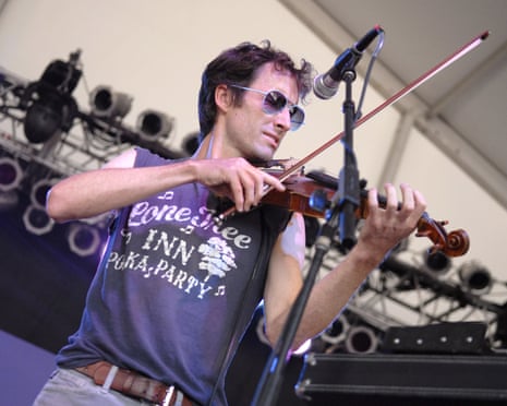 Andrew Bird plays the Bonnaroo festival in Tennessee in 2006.
