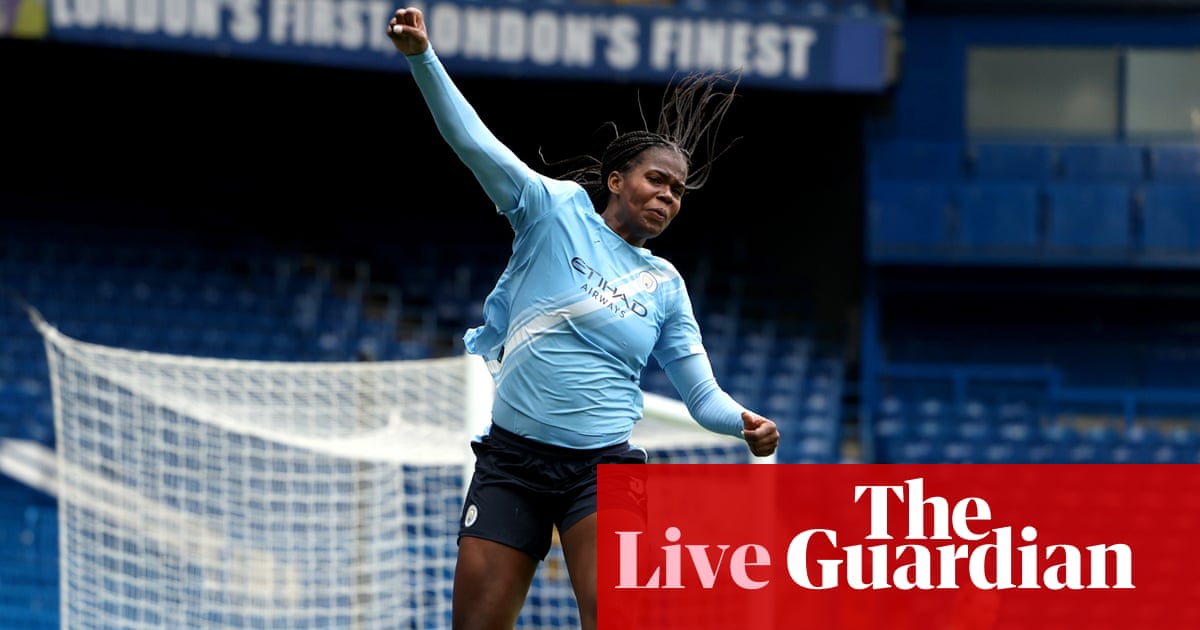 Chelsea v Manchester City: Women’s FA Cup semi-final goes to extra time – live