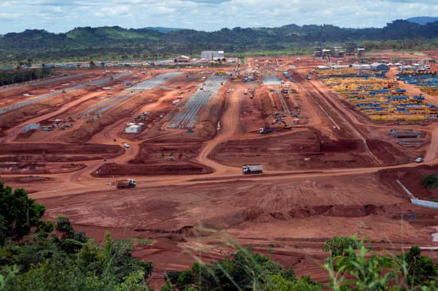 Site of the S11D mining project by Vale in the state of Pará in 2015.