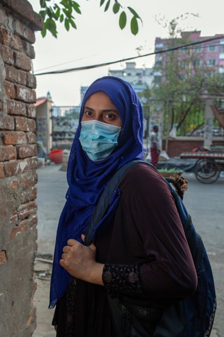 Runi Akhter lives in the CRO Bihari camp in Dhaka and works for a charity that assists the camps’ inhabitants.