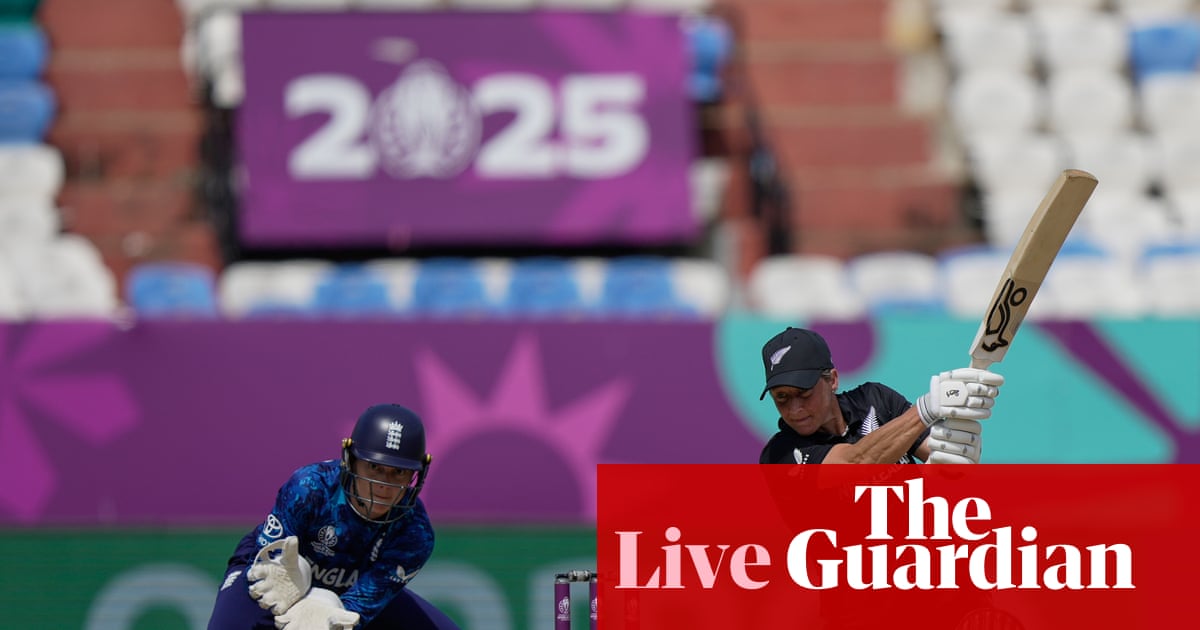 England v New Zealand: Women’s Cricket World Cup – live