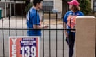 ‘If Harris wins, it’s because of abortion’: election tests fallout from Roe reversal