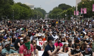 Demonstrators gather in Washington DC on Saturday