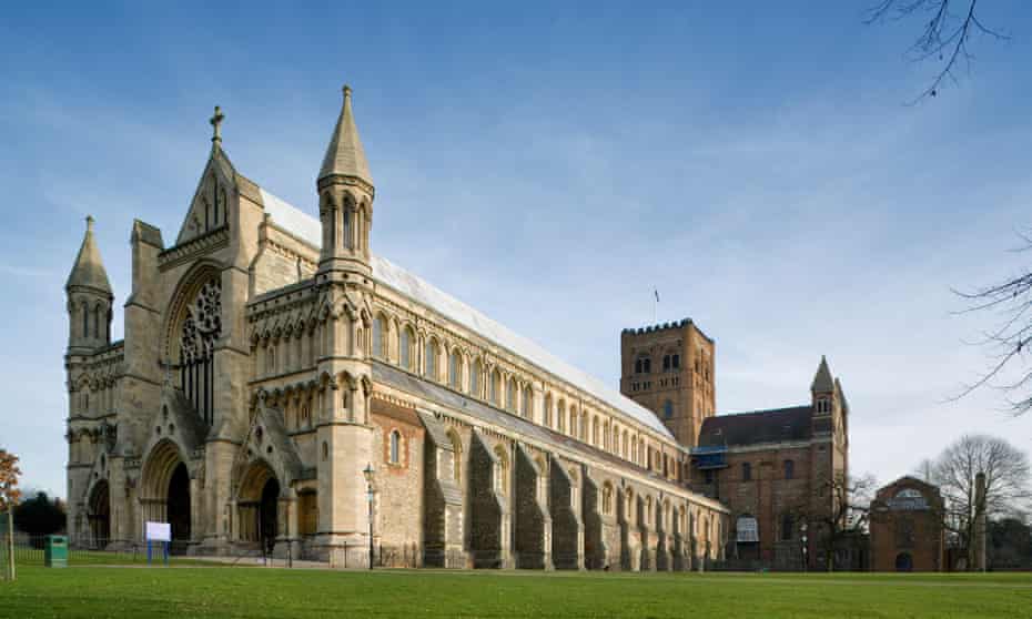 St Albans Cathedral, where tourism is helping to pay the bills.