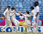 Cummins leads the way as Australia take early West Indies wickets