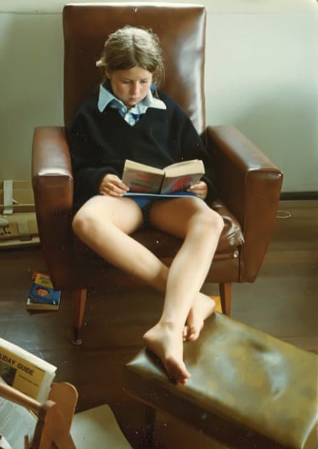 Australian author Tegan Bennett Daylight as a child
