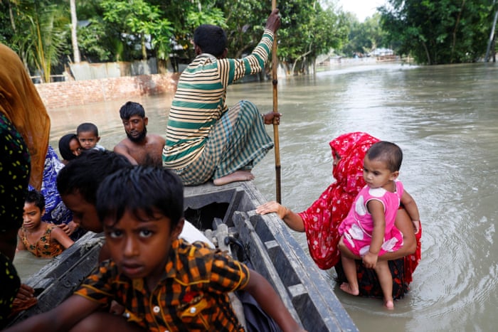 A critical situation': Bangladesh in crisis as monsoon floods follow super-cyclone | Global development | The Guardian