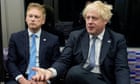 Grant Shapps urges No 10 to hand Boris Johnson’s WhatsApps to Covid inquiry