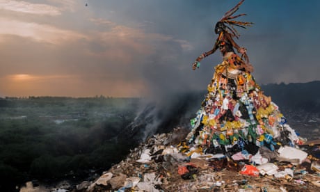 For My Best Shot, Fabrice Monteiro. Located 30km from Dakar (Senegal), Mbeubeuss is an unauthorized dump site, where each day, 350 rubbish trucks dump an estimated 1,300 tons of household waste, from Dakar and environs. It is an ecological bomb: Since its creation in 1968, the dumpsite has been growing and increasingly gaining ground, polluting surrounding waters, soils and the environment. But Mbeubeuss is also a source of income for about 1,800 people who work in and earn their living from the dump site.