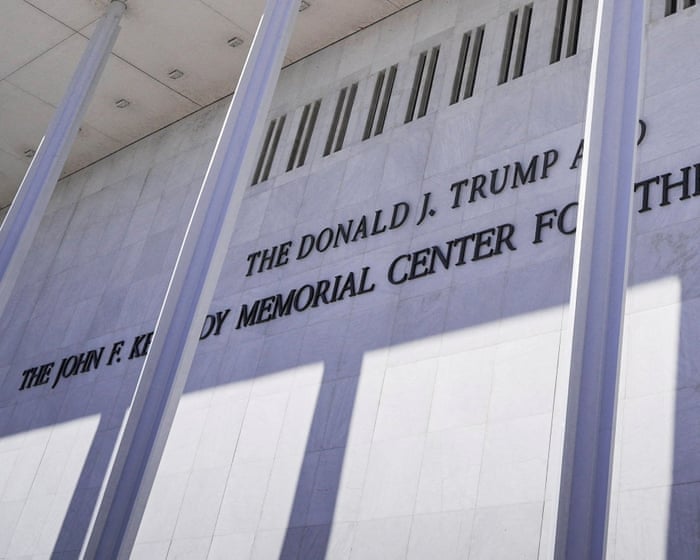 US judge orders removal of Trump's name from Kennedy Center