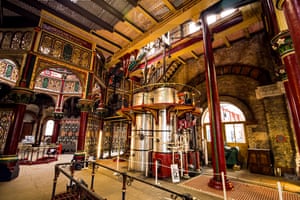 Part of the interior at Crossness.