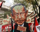 Protests erupt as Netanyahu gives inflammatory UN speech - The Latest