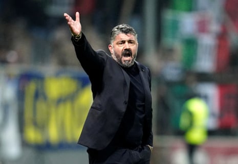 Former Italy coach Gennaro Gattuso