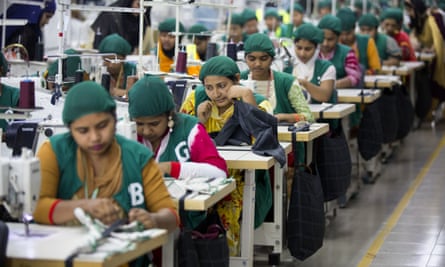Trainees at a garment factory near Dhaka, Bangladesh, in April.