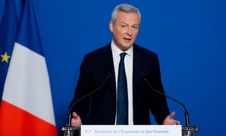 Bruno Le Maire, the French finance minister