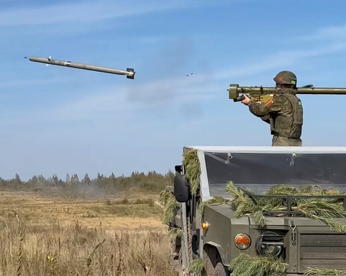Russia and Belarus hold joint military drill as regional tensions rise – video report