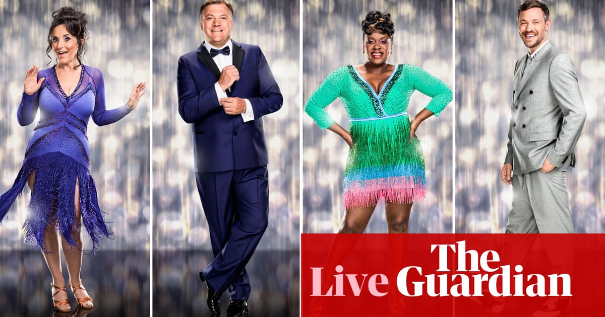 strictly come dancing 2016 the launch night as it happened television radio the guardian