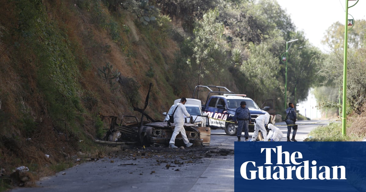 Gangsters use vehicles to ram into Mexico prison and free nine inmates | Mexico | The Guardian