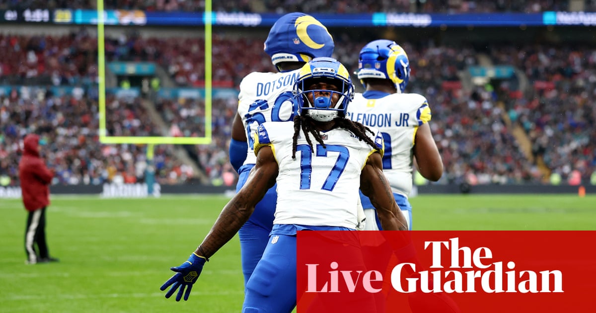 NFL week seven: Rams rout Jaguars at Wembley, Chiefs v Raiders and more – live | NFL NFL week seven: Rams rout Jaguars at Wembley, Chiefs v Raiders and more – live | NFL