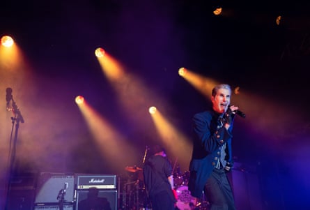 Perry Farrell of Jane’s Addiction performs.