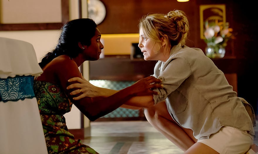 Anneika Rose and Keeley Hawes in Crossfire