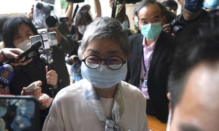 Margaret Ng, 73, a barrister and former legislator
