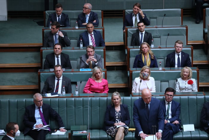 Scott Morrison on the backbench