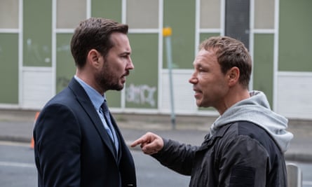 A fair cop ... with Stephen Graham in the fifth series of Line of Duty.