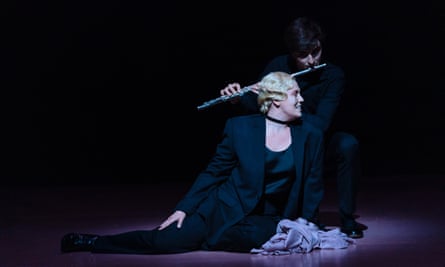 Alexandra Lowe and flautist Thomas Hancox in Pierrot lunaire.