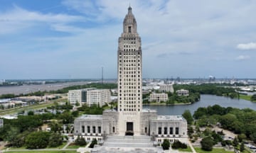 The Louisiana state capitol