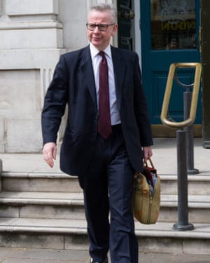 Michael Gove, Brexit deal backer, 10/1.