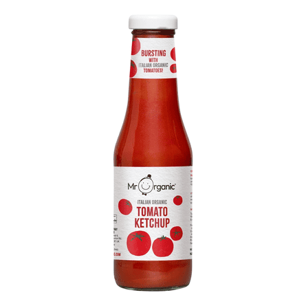 Mr Organic Italian Organic Tomato Ketchup.
