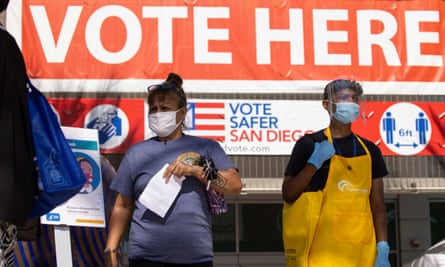 California Shattering Prior Election Returns With 6m Ballots Already Cast Us Elections 2020 The Guardian