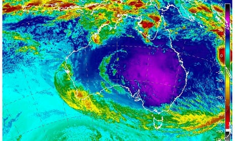 Temperatures across Australia on 10 February 2017