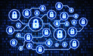 Secure system on digital background