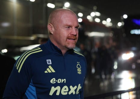 Nottingham Forest manager Sean Dyche