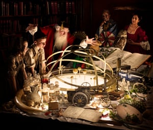 Image inspired by Joseph Wright’s painting The Orrery from the Museum of Making, Derby. The museum is on of the finalist for the 2022 Art Fund Museum of the Year Award.
