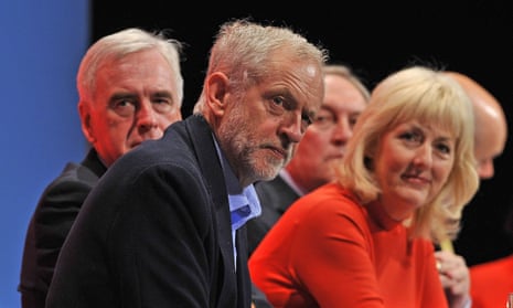 Jennie Formby, pictured with Jeremy Corbyn in 2015, is expected to be Labour’s new secretary general.